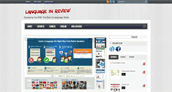 Desktop Screenshot of languageinreview.com